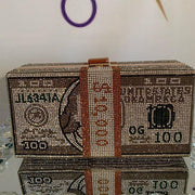 Diamond Money Clutch
