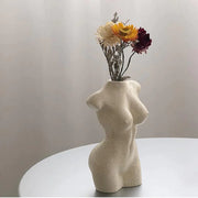 Body Art Flower Vase